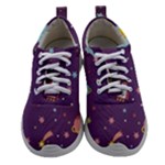 Space Travels Seamless Pattern Vector Cartoon Women Athletic Shoes