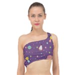 Space Travels Seamless Pattern Vector Cartoon Spliced Up Bikini Top 