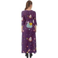 Button Up Maxi Dress 