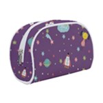 Space Travels Seamless Pattern Vector Cartoon Make Up Case (Small)