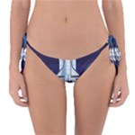 Spaceship Milkyway Galaxy Reversible Bikini Bottoms