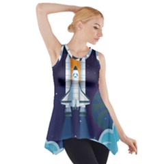 Side Drop Tank Tunic 
