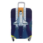 Spaceship Milkyway Galaxy Luggage Cover (Small)