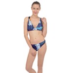 Spaceship Milkyway Galaxy Classic Banded Bikini Set 