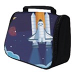 Spaceship Milkyway Galaxy Full Print Travel Pouch (Small)