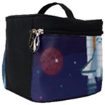Spaceship Milkyway Galaxy Make Up Travel Bag (Big)