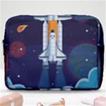 Spaceship Milkyway Galaxy Make Up Pouch (Large)