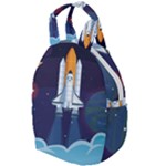 Spaceship Milkyway Galaxy Travel Backpack