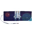 Roll Up Canvas Pencil Holder (M) 