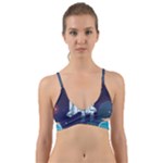 Spaceship Milkyway Galaxy Wrap Around Bikini Top