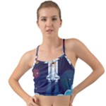 Spaceship Milkyway Galaxy Mini Tank Bikini Top