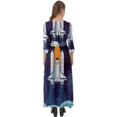 Button Up Maxi Dress 