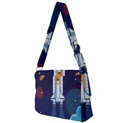 Full Print Messenger Bag (L) 