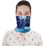 Spaceship Milkyway Galaxy Face Covering Bandana (Adult)