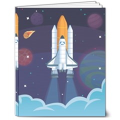 8  x 10  Softcover Notebook 