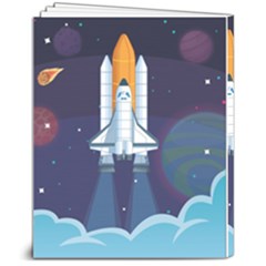 8  x 10  Softcover Notebook 
