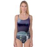 Alien Astronaut Scene Camisole Leotard 