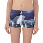 Alien Astronaut Scene Boyleg Bikini Bottoms