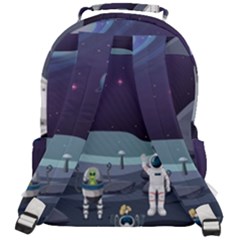 Rounded Multi Pocket Backpack 