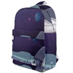 Alien Astronaut Scene Classic Backpack
