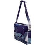 Alien Astronaut Scene Cross Body Office Bag