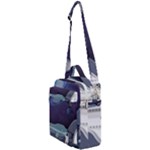 Alien Astronaut Scene Crossbody Day Bag