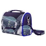 Alien Astronaut Scene Satchel Shoulder Bag