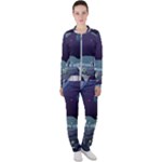 Alien Astronaut Scene Casual Jacket and Pants Set