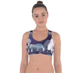 Cross String Back Sports Bra 