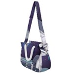 Alien Astronaut Scene Rope Handles Shoulder Strap Bag