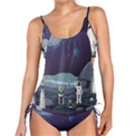 Alien Astronaut Scene Tankini Set