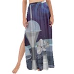 Alien Astronaut Scene Maxi Chiffon Tie-Up Sarong