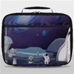Alien Astronaut Scene Full Print Lunch Bag