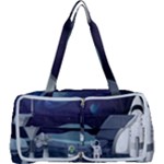 Alien Astronaut Scene Multi Function Bag