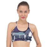 Alien Astronaut Scene Basic Training Sports Bra