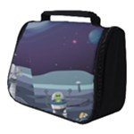 Alien Astronaut Scene Full Print Travel Pouch (Small)