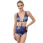 Alien Astronaut Scene Tied Up Two Piece Swimsuit