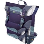 Alien Astronaut Scene Buckle Up Backpack
