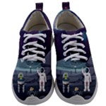 Alien Astronaut Scene Mens Athletic Shoes