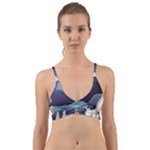 Alien Astronaut Scene Wrap Around Bikini Top