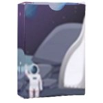 Alien Astronaut Scene Playing Cards Single Design (Rectangle) with Custom Box