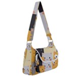 Seamless Pattern Cute Cat Cartoons Multipack Bag