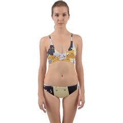 Wrap Around Bikini Set 