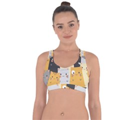 Cross String Back Sports Bra 