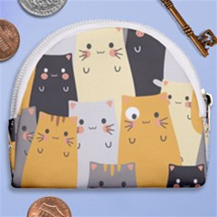Horseshoe Style Canvas Pouch 