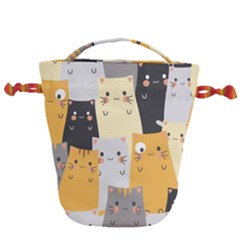 Drawstring Bucket Bag 