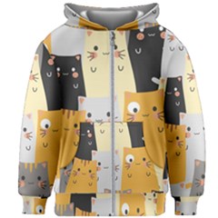 Kids  Zipper Hoodie Without Drawstring 