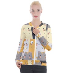 Casual Zip Up Jacket 