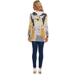 Long Sleeve Drawstring Hooded Top 