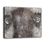 Han Solo In Carbonite Canvas 14  x 11  (Stretched)